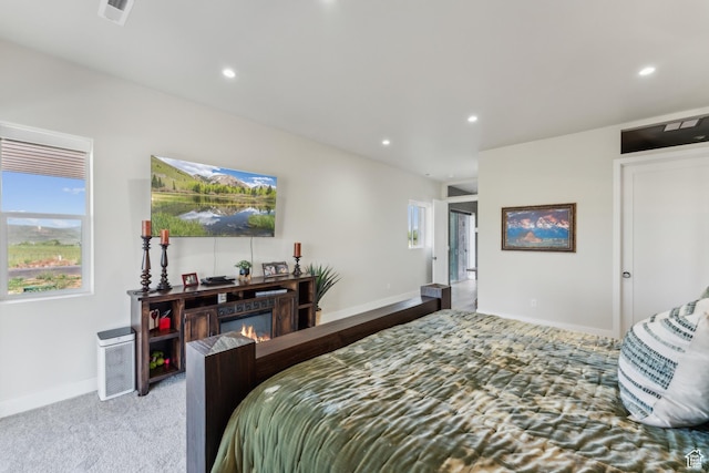 2711 S 500 E, Francis, UT 84036 - carpeted bedroom with recessed lighting and baseboards