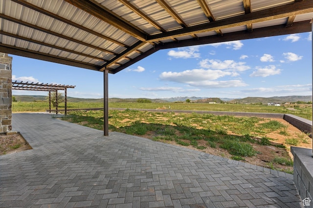 2711 S 500 E, Francis, UT 84036 - view of patio / terrace featuring a mountain view