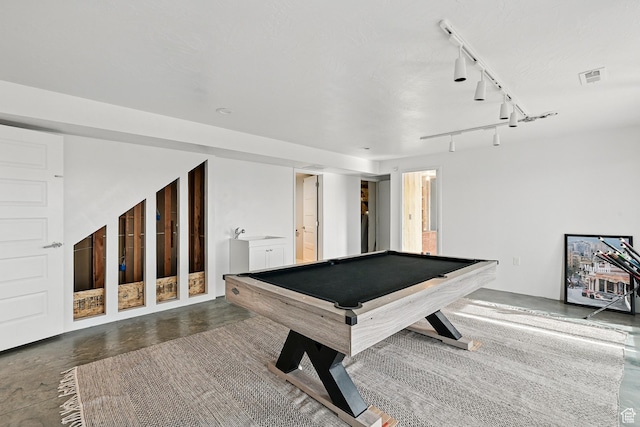 48 S Cimarron Cir, Cedar City, UT 84720 - recreation room with concrete flooring and pool table