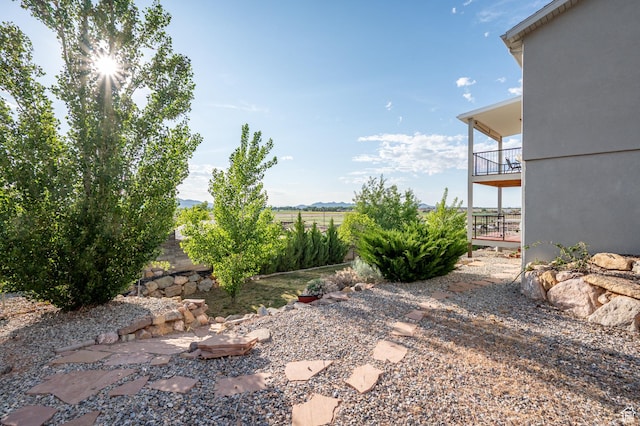 48 S Cimarron Cir, Cedar City, UT 84720 - view of yard featuring a balcony