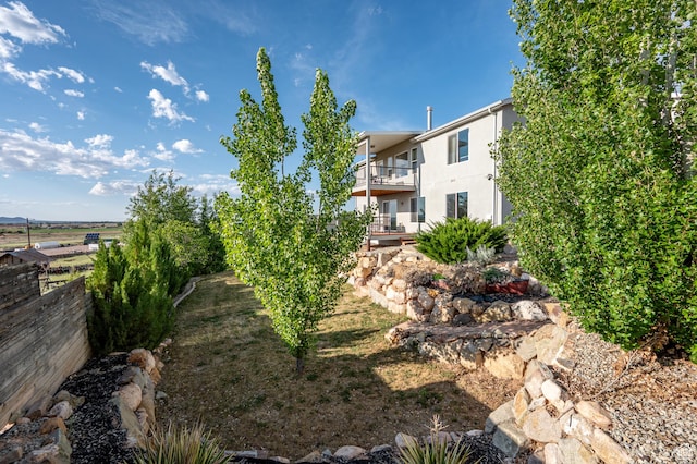 48 S Cimarron Cir, Cedar City, UT 84720 - view of yard with a balcony