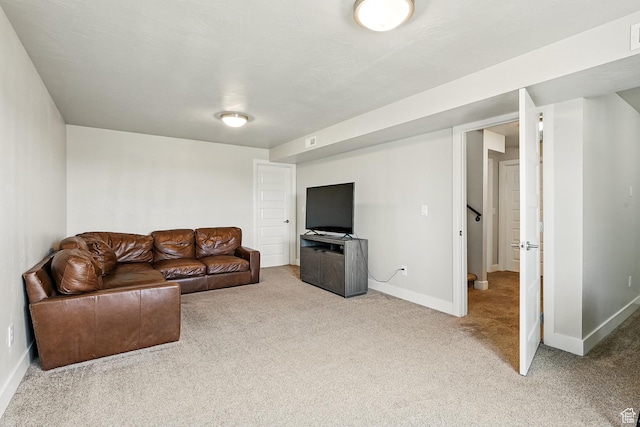 48 S Cimarron Cir, Cedar City, UT 84720 - living area featuring light carpet and baseboards