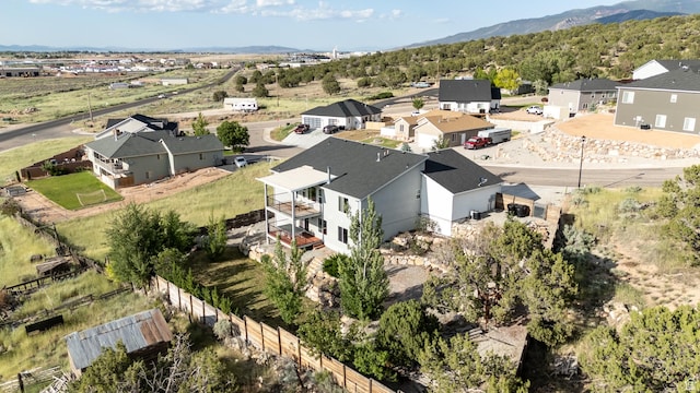48 S Cimarron Cir, Cedar City, UT 84720 - aerial perspective of suburban area featuring a mountain backdrop