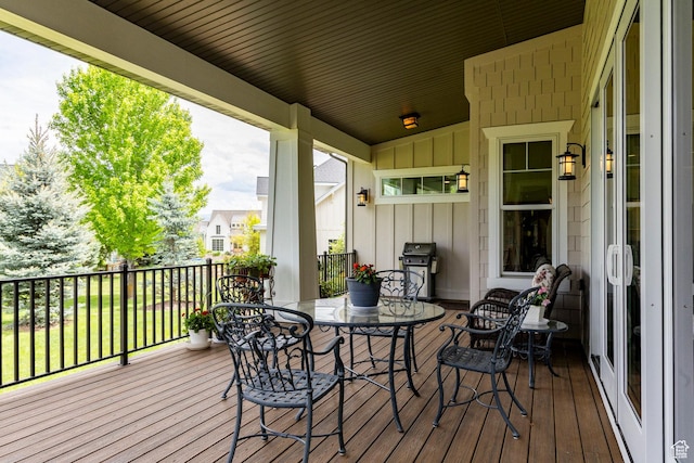 1123 Dutch Fields Pkwy, Midway, UT 84049 - deck with grilling area