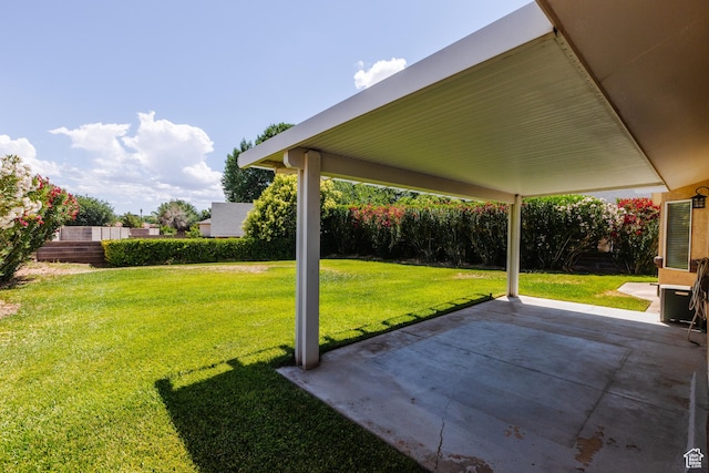 710 S Indian Hills Dr # 64, St George, UT 84770 - view of grassy yard featuring a patio