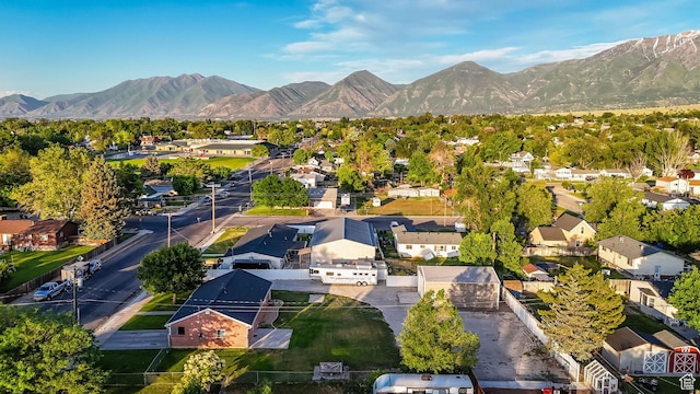 735 W 100 S, Payson, UT 84651 - aerial perspective of suburban area with a mountain backdrop