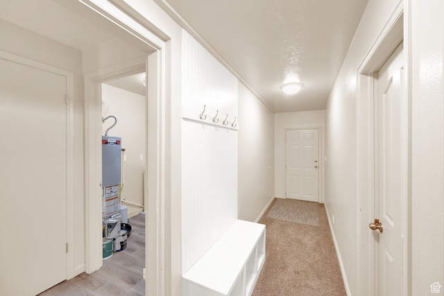 735 W 100 S, Payson, UT 84651 - hallway featuring water heater and baseboards