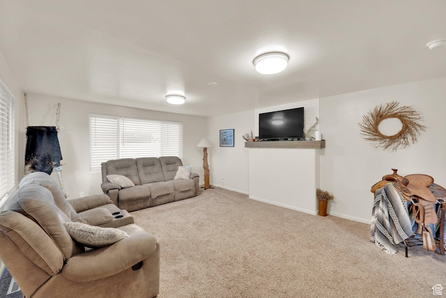 735 W 100 S, Payson, UT 84651 - living area with carpet floors and baseboards