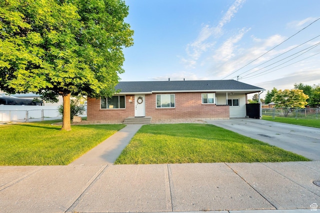 735 W 100 S, Payson, UT 84651 - single story home with brick siding and concrete driveway