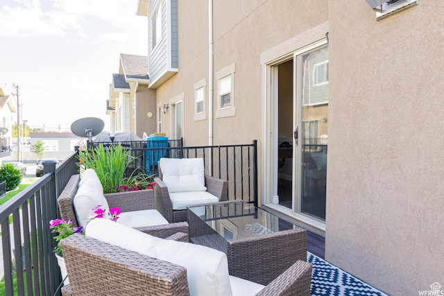 3877 S 1655 W, West Valley City, UT 84119 - balcony featuring an outdoor living space
