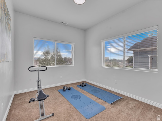 3877 S 1655 W, West Valley City, UT 84119 - workout room featuring carpet and baseboards