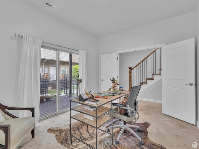 3877 S 1655 W, West Valley City, UT 84119 - home office with light tile patterned floors
