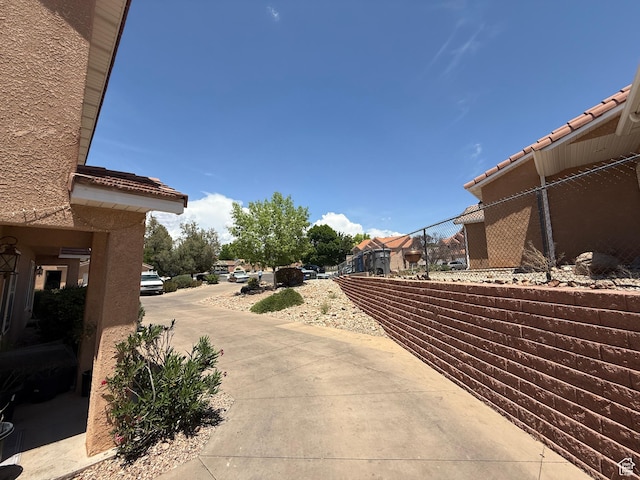 1087 N 1800th Cir W, St George, UT 84770 - view of concrete alley