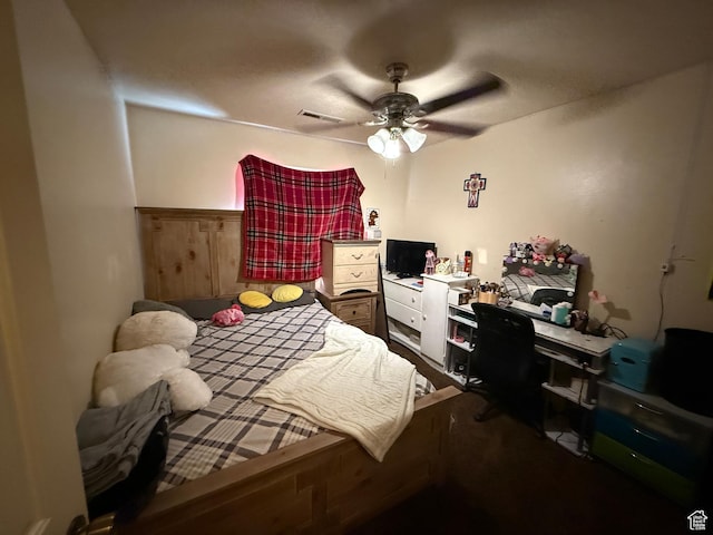 1087 N 1800th Cir W, St George, UT 84770 - bedroom featuring a ceiling fan