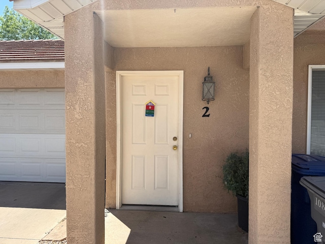 1087 N 1800th Cir W, St George, UT 84770 - property entrance featuring stucco siding