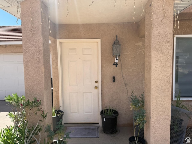 1087 N 1800th Cir W, St George, UT 84770 - entrance to property with stucco siding