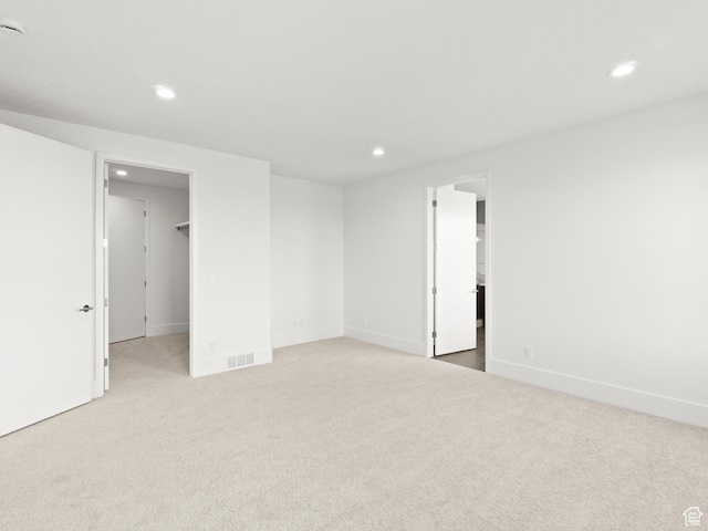 7272 W Summit Crest Cir, Herriman, UT 84096 - unfurnished bedroom with recessed lighting and carpet floors
