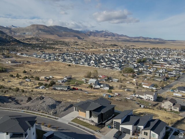 7272 W Summit Crest Cir, Herriman, UT 84096 - view of property location with mountains and nearby suburban area