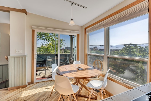 319 N Almond St W # Rear, Salt Lake City, UT 84103 - dining room featuring wood finished floors