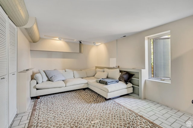 319 N Almond St W # Rear, Salt Lake City, UT 84103 - living area with brick patterned floors