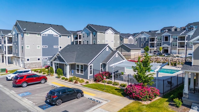 1809 W Terra Vista Ln N Unit B1, Saratoga Springs, UT 84045 - view of property with uncovered parking and a residential view