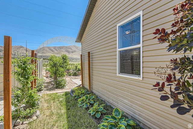 4628 N Long Way, Eagle Mountain, UT 84005 - view of side of home with a mountain view