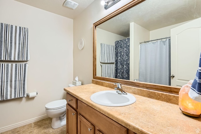 4628 N Long Way, Eagle Mountain, UT 84005 - full bath with vanity, toilet, tile patterned flooring, and baseboards
