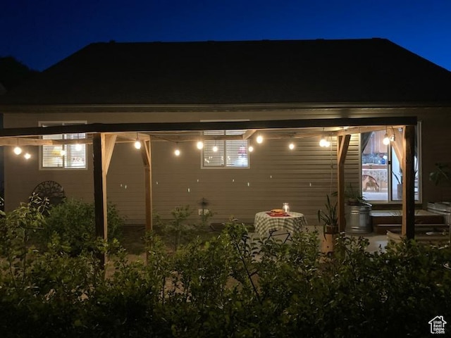 4628 N Long Way, Eagle Mountain, UT 84005 - view of property exterior at twilight