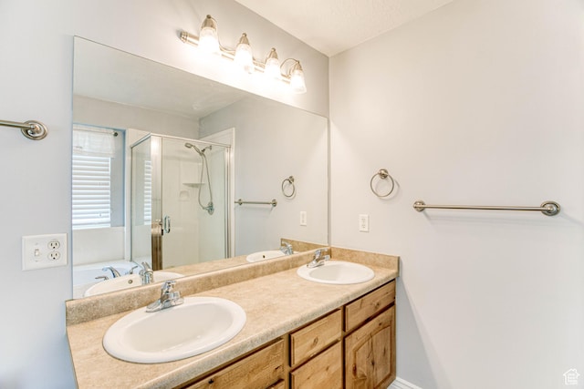 2155 N 170 W, Tooele, UT 84074 - full bathroom with a stall shower and double vanity