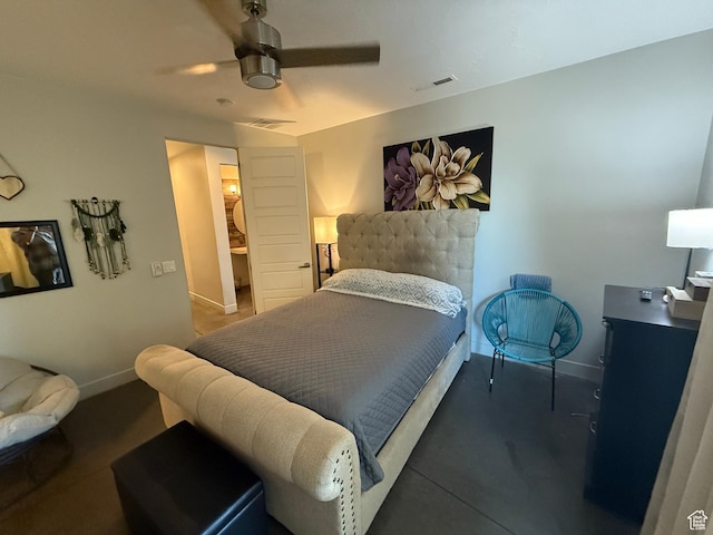 410 N 2720 E, St George, UT 84790 - bedroom featuring baseboards and a ceiling fan