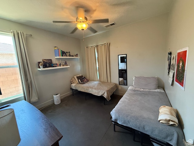 410 N 2720 E, St George, UT 84790 - carpeted bedroom featuring ceiling fan and baseboards