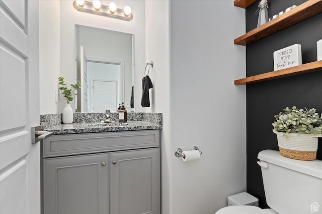 1252 W Cinch Way S, Bluffdale, UT 84065 - half bathroom with toilet and vanity
