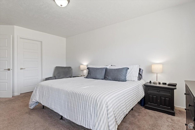 1252 W Cinch Way S, Bluffdale, UT 84065 - bedroom with carpet flooring, a textured ceiling, and baseboards