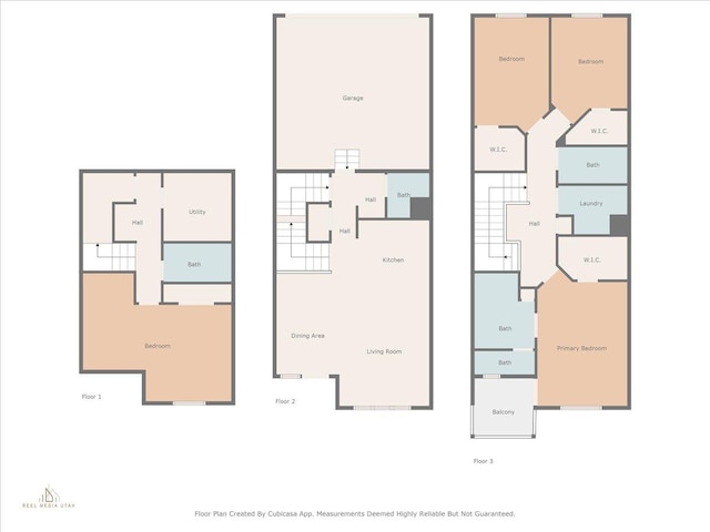 1252 W Cinch Way S, Bluffdale, UT 84065 - property floor plan