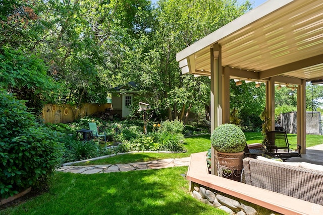 8149 S 2425 E, South Weber, UT 84405 - view of yard with an outbuilding