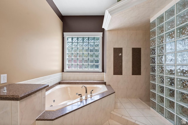 8149 S 2425 E, South Weber, UT 84405 - full bath with a whirlpool tub and a walk in shower