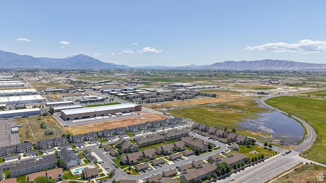2515 W 450 S Unit 7, Springville, UT 84663 - aerial view of property and surrounding area with a mountainous background and nearby suburban area
