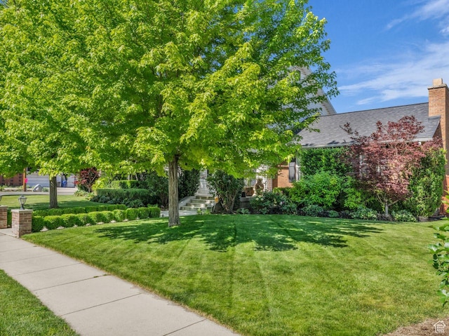 6386 S Lombardy Dr, Cottonwood Heights, UT 84121 - view of grassy yard