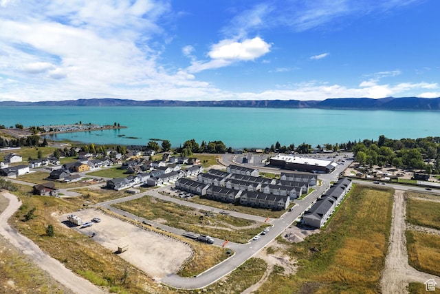 356 W Oregon Trail Dr Unit 100, Garden City, UT 84028 - drone / aerial view of a water and mountain view