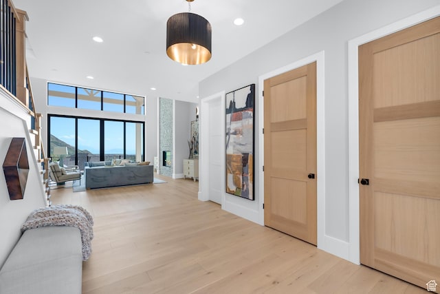 3851 W Box Elder Cir, Alpine, UT 84004 - bedroom featuring light wood-style flooring and recessed lighting
