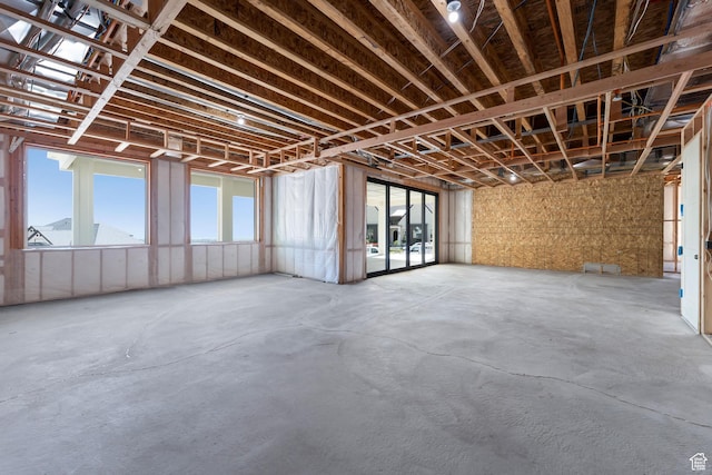 3851 W Box Elder Cir, Alpine, UT 84004 - misc room with unfinished concrete floors