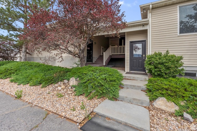 1754 E Cedar Trails Way, Eagle Mountain, UT 84005 - view of doorway to property