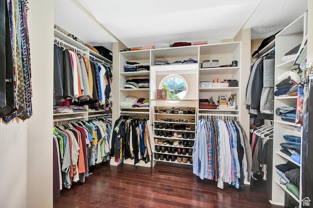 4715 S 1500 E, Ogden, UT 84403 - spacious closet featuring wood finished floors