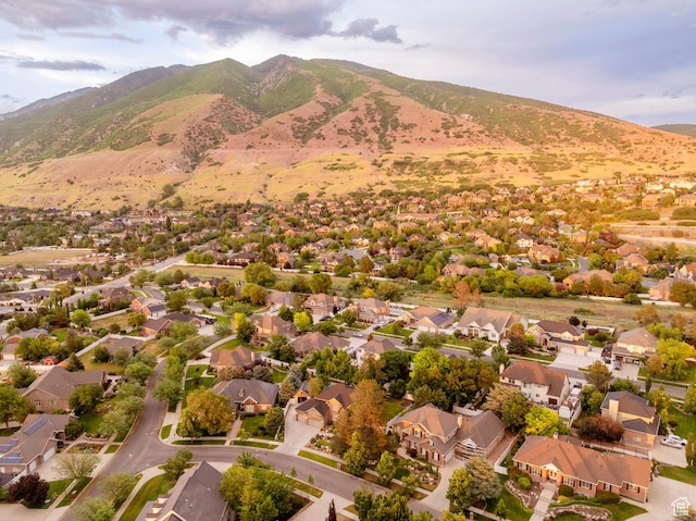 13279 S Berry Ln, Draper, UT 84020 - aerial view of residential area with a mountainous background