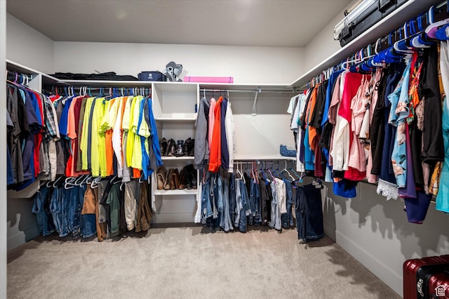 4488 S Haven Creek Rd W Unit 25D, West Haven, UT 84401 - walk in closet featuring carpet floors
