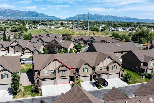 4488 S Haven Creek Rd W Unit 25D, West Haven, UT 84401 - aerial view of residential area featuring a mountainous background