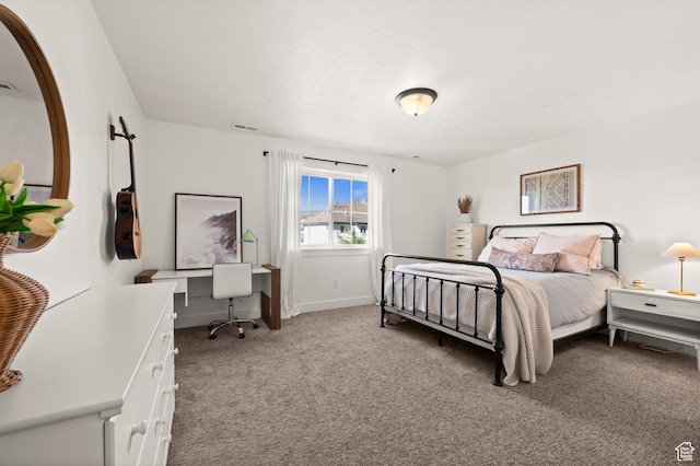 12387 Timberline Dr Unit 53, Highland, UT 84003 - bedroom with carpet floors, baseboards, and a desk