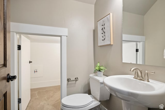13609 N Hill Climb Ln, Kamas, UT 84036 - half bath with toilet and a sink