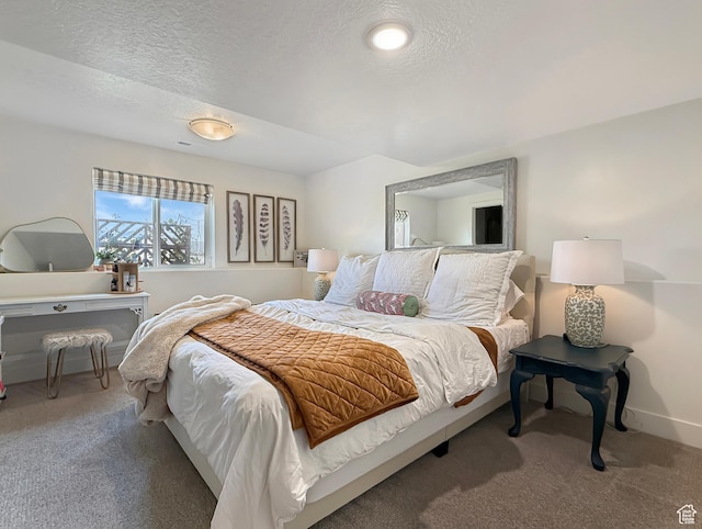 1852 N 4100 W, Plain City, UT 84404 - bedroom with carpet, baseboards, and a textured ceiling