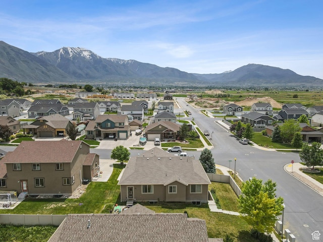 301 E Salem Park Cir, Salem, UT 84653 - aerial perspective of suburban area with a mountainous background